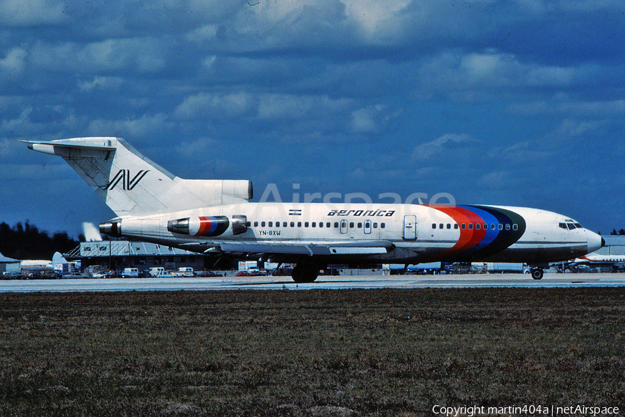 Aeronica Boeing 727-25 (YN-BXW) | Photo 34784
