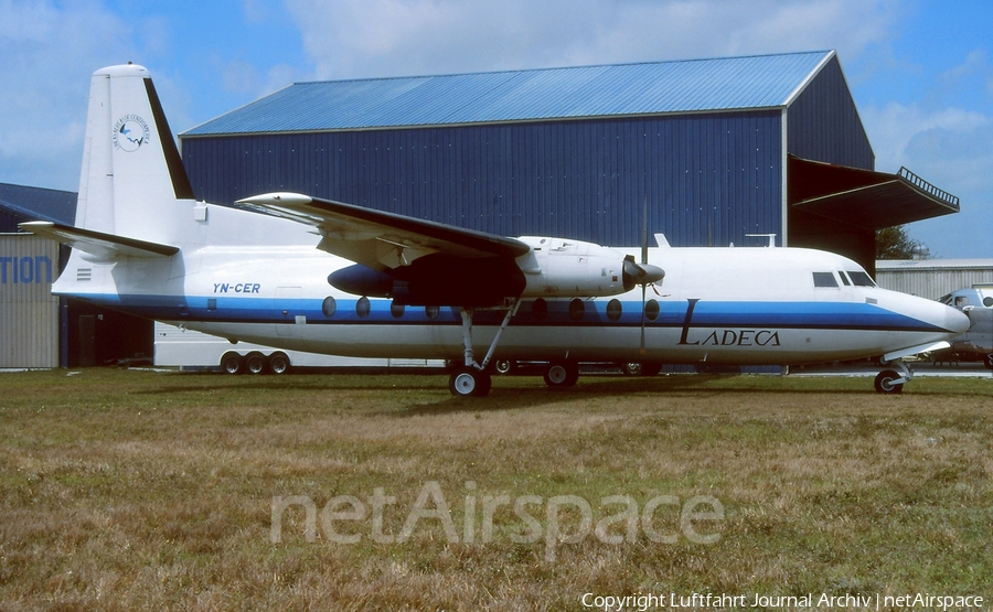 LADECA Fairchild F-27A (YN-CER) | Photo 410285