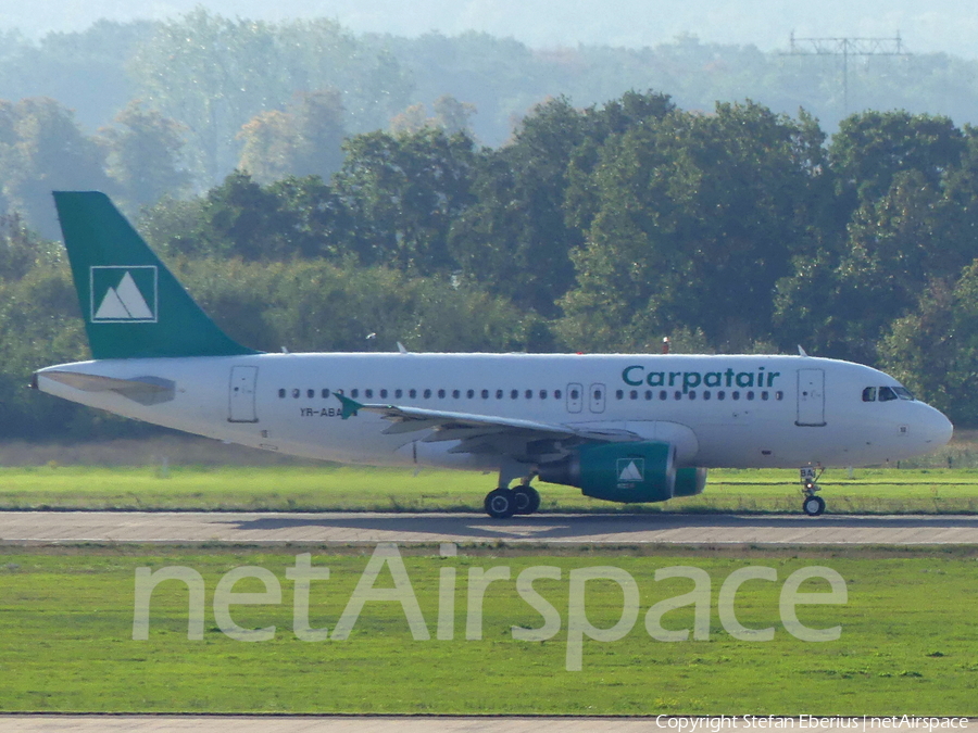 Carpatair Airbus A319-111 (YR-ABA) | Photo 529173