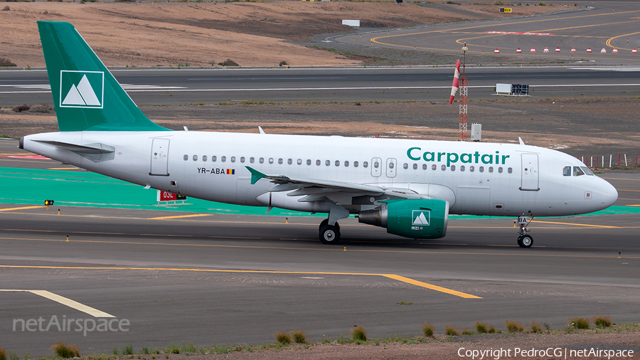 Carpatair Airbus A319-111 (YR-ABA) | Photo 504859