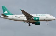 Carpatair Airbus A319-111 (YR-ABA) at  Gran Canaria, Spain
