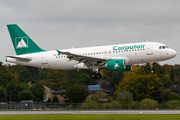 Carpatair Airbus A319-112 (YR-ABB) at  Hamburg - Fuhlsbuettel (Helmut Schmidt), Germany