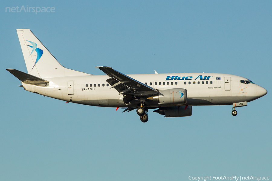 Blue Air Boeing 737-530 (YR-AMD) | Photo 227500