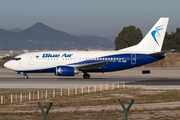 Blue Air Boeing 737-530 (YR-AME) at  Barcelona - El Prat, Spain