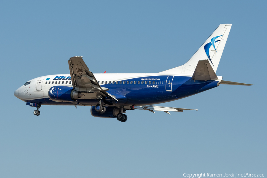 Blue Air Boeing 737-530 (YR-AME) | Photo 524864