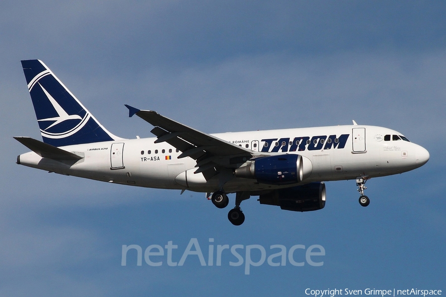 TAROM Airbus A318-111 (YR-ASA) | Photo 119412