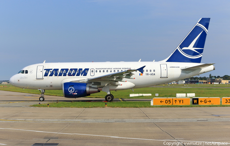 TAROM Airbus A318-111 (YR-ASA) | Photo 120507