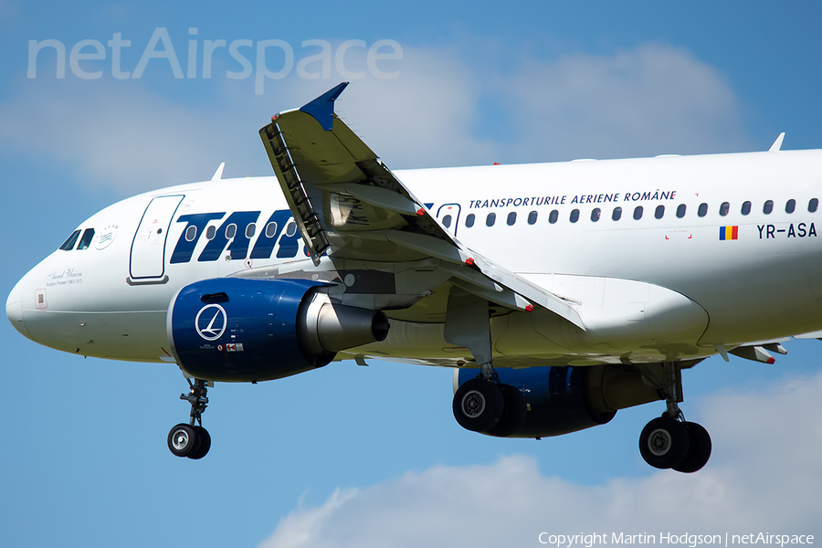 TAROM Airbus A318-111 (YR-ASA) | Photo 50061