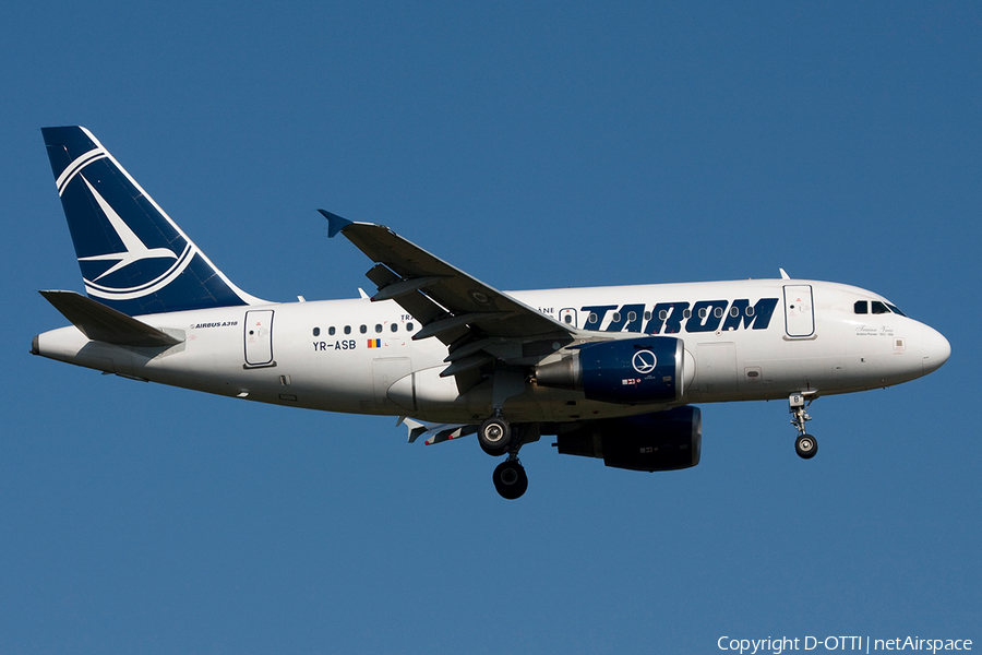 TAROM Airbus A318-111 (YR-ASB) | Photo 269725