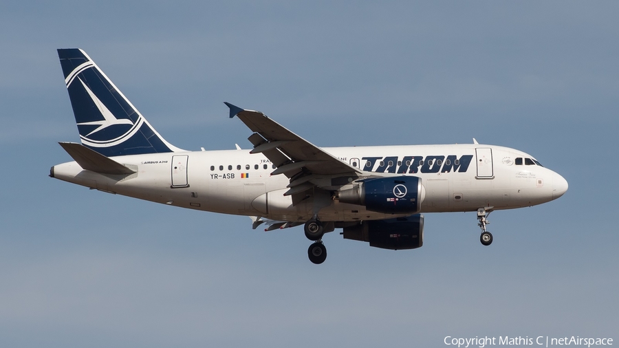 TAROM Airbus A318-111 (YR-ASB) | Photo 524513