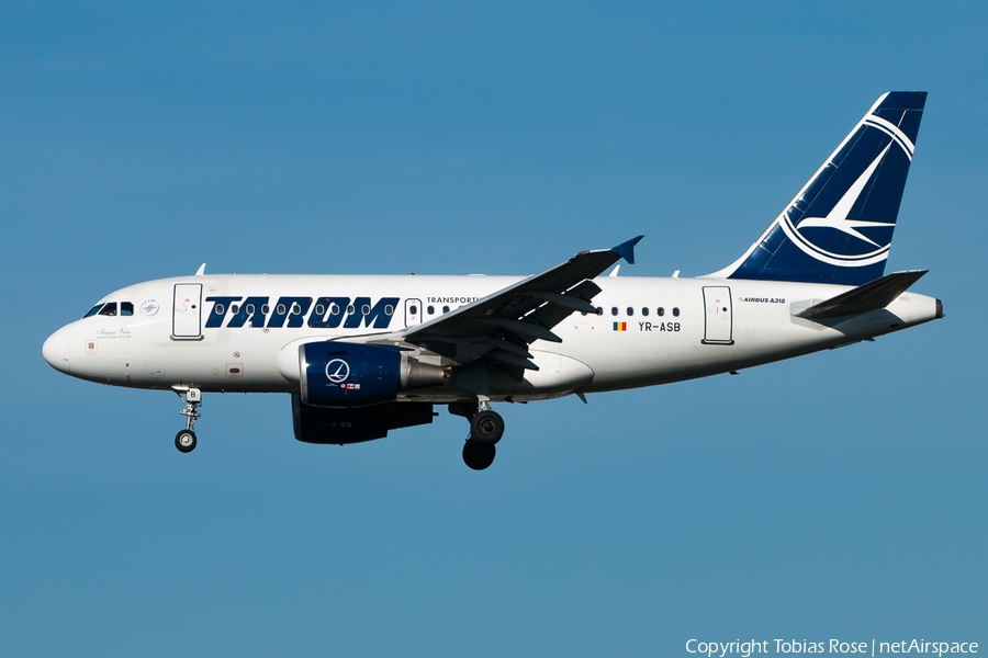 TAROM Airbus A318-111 (YR-ASB) | Photo 301647