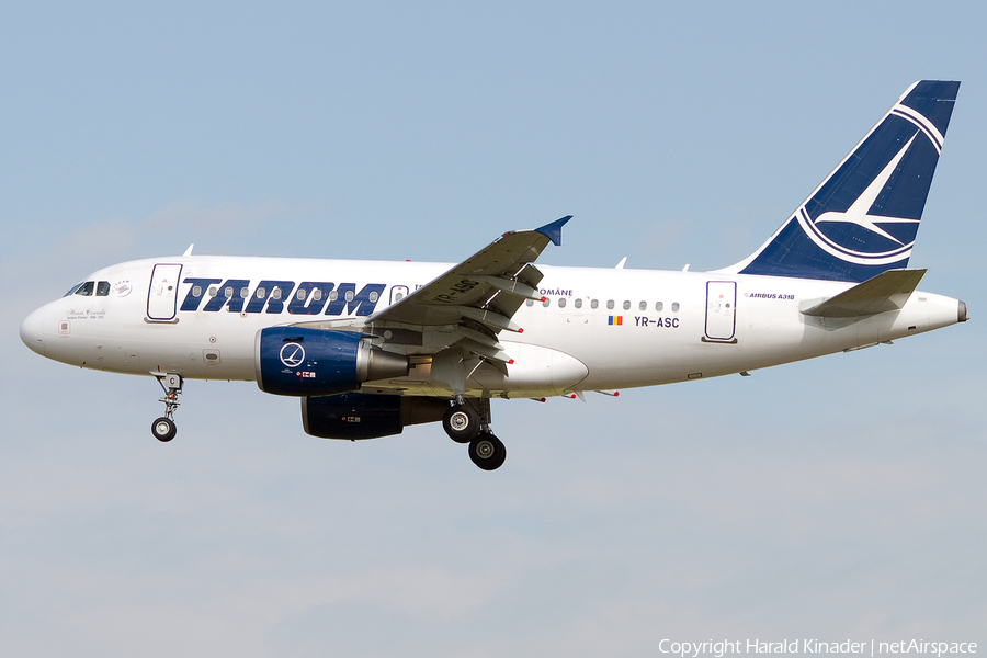 TAROM Airbus A318-111 (YR-ASC) | Photo 303252