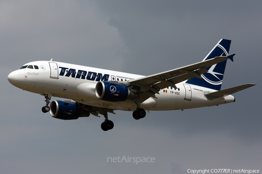 TAROM Airbus A318-111 (YR-ASC) | Photo 341189