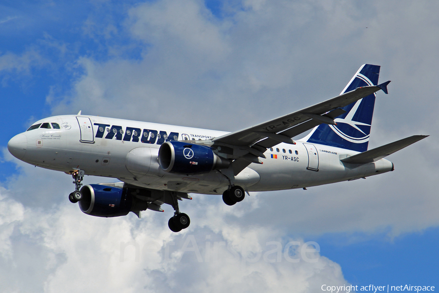 TAROM Airbus A318-111 (YR-ASC) | Photo 397626