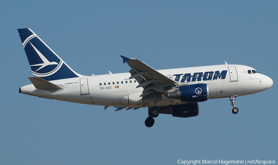 TAROM Airbus A318-111 (YR-ASC) | Photo 104424