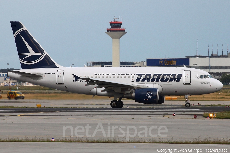 TAROM Airbus A318-111 (YR-ASC) | Photo 32184