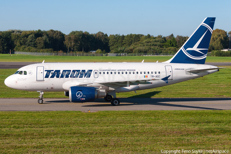 TAROM Airbus A318-111 (YR-ASC) | Photo 126315