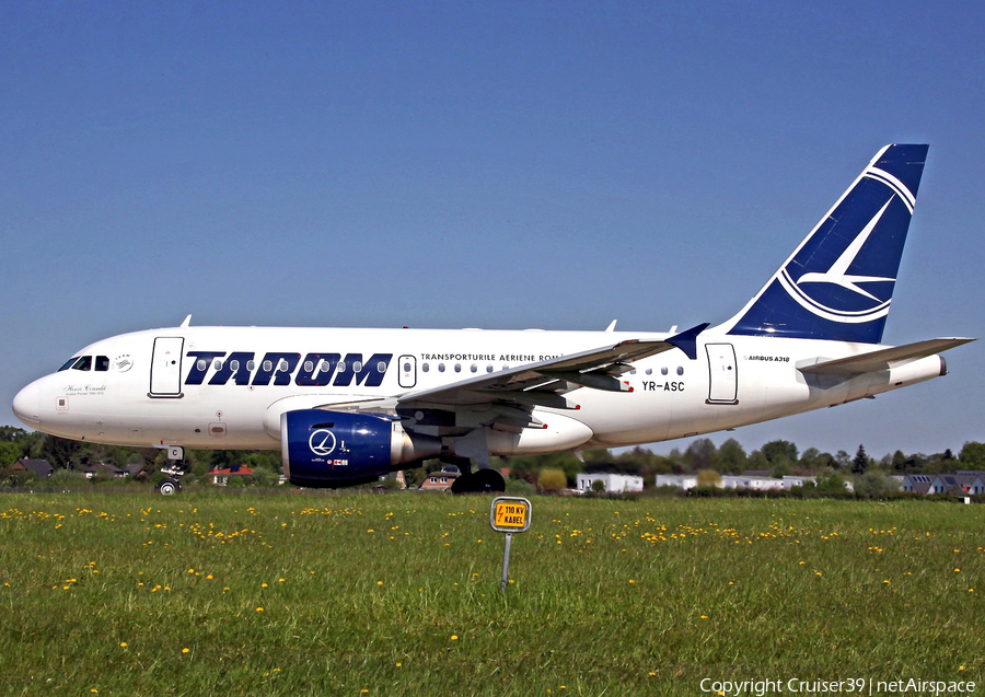 TAROM Airbus A318-111 (YR-ASC) | Photo 159276