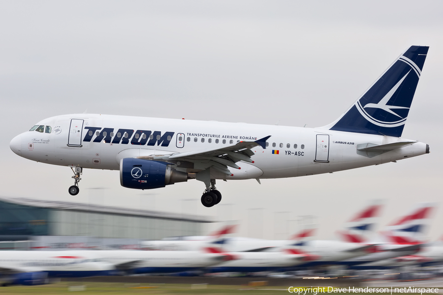 TAROM Airbus A318-111 (YR-ASC) | Photo 102288