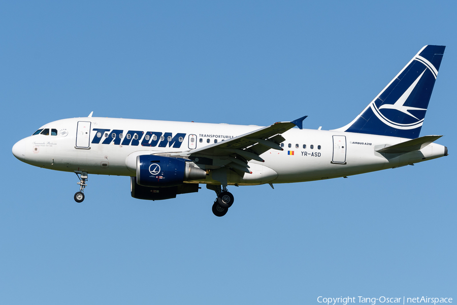 TAROM Airbus A318-111 (YR-ASD) | Photo 448196