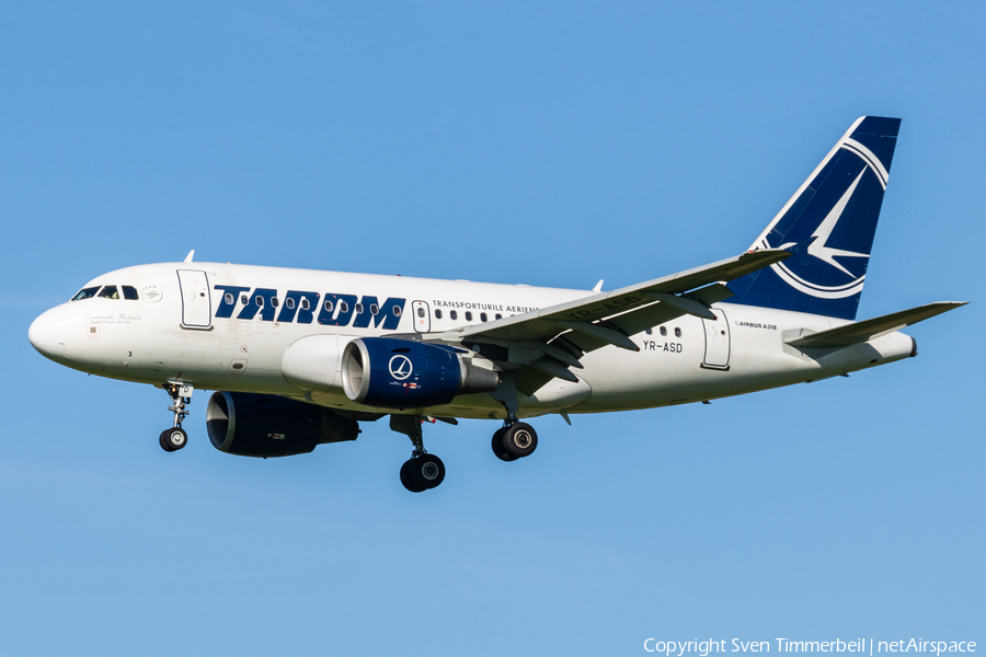TAROM Airbus A318-111 (YR-ASD) | Photo 588812