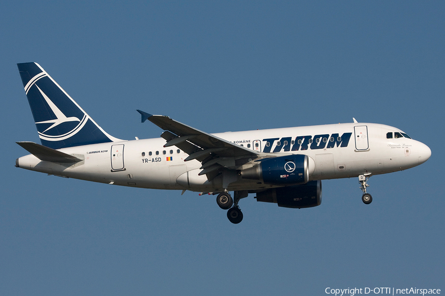 TAROM Airbus A318-111 (YR-ASD) | Photo 270462