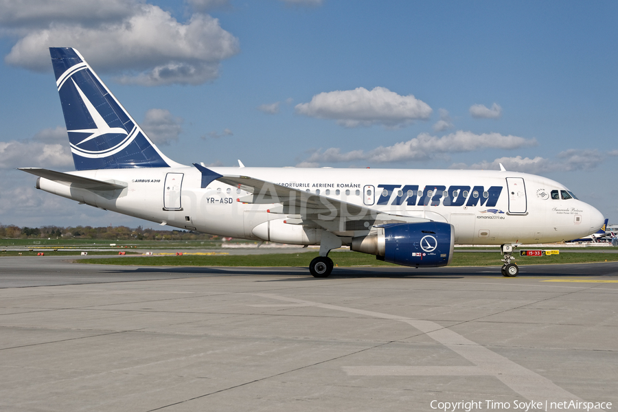 TAROM Airbus A318-111 (YR-ASD) | Photo 316044