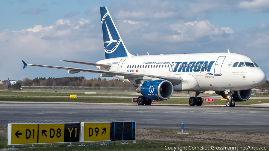 TAROM Airbus A318-111 (YR-ASD) | Photo 382942