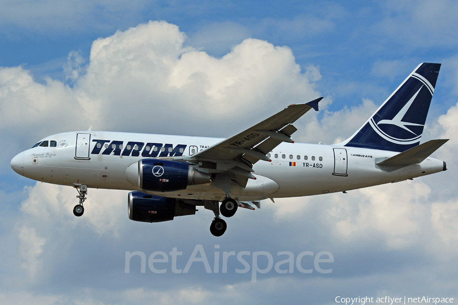 TAROM Airbus A318-111 (YR-ASD) | Photo 255454