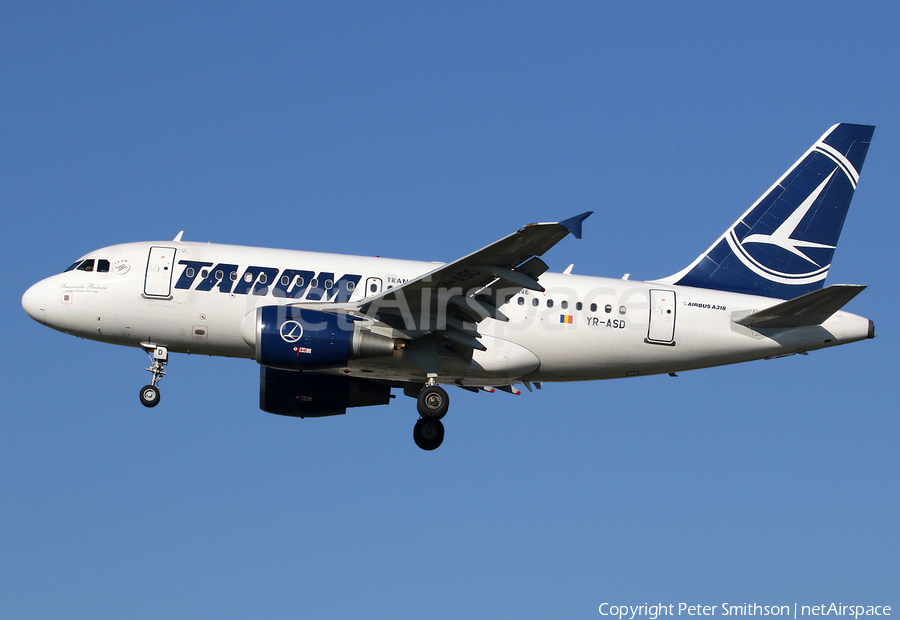 TAROM Airbus A318-111 (YR-ASD) | Photo 294350