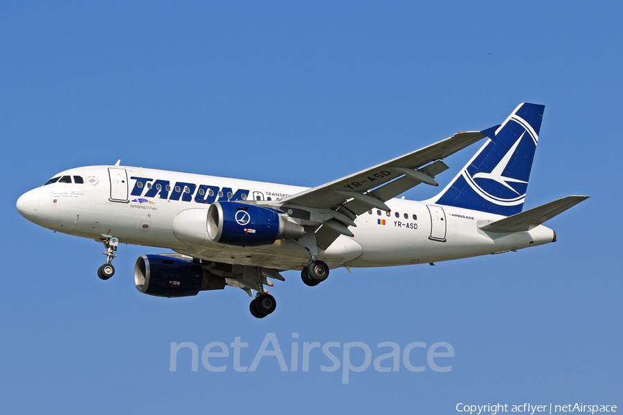 TAROM Airbus A318-111 (YR-ASD) | Photo 309160