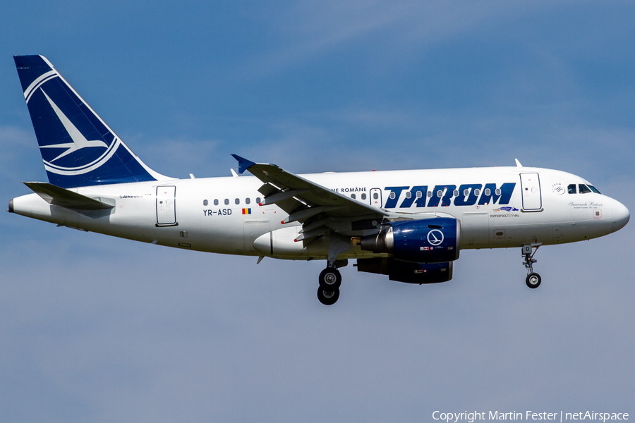 TAROM Airbus A318-111 (YR-ASD) | Photo 346127