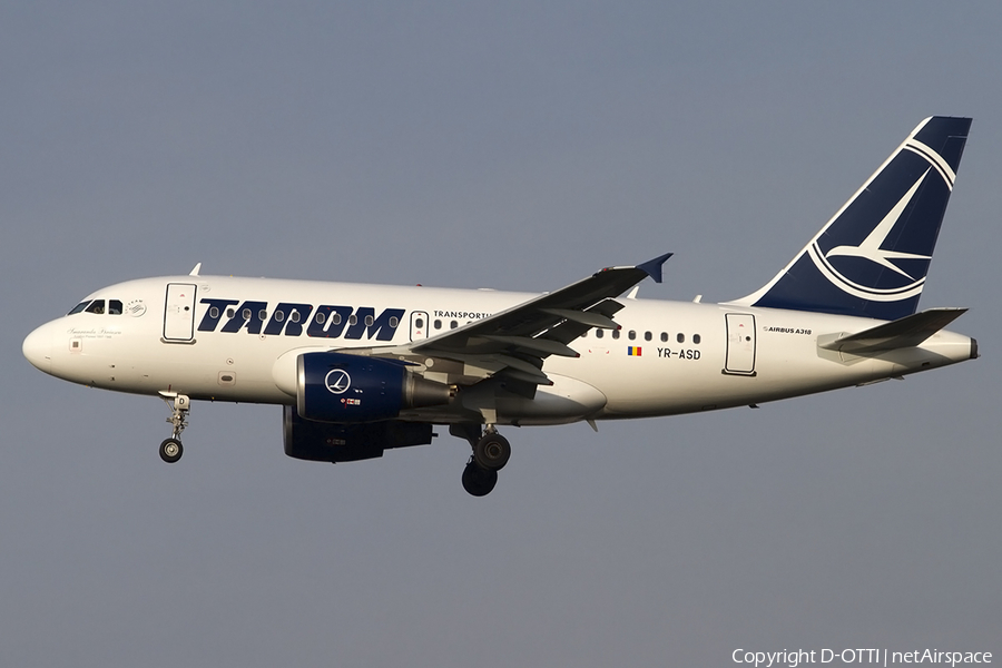 TAROM Airbus A318-111 (YR-ASD) | Photo 473619