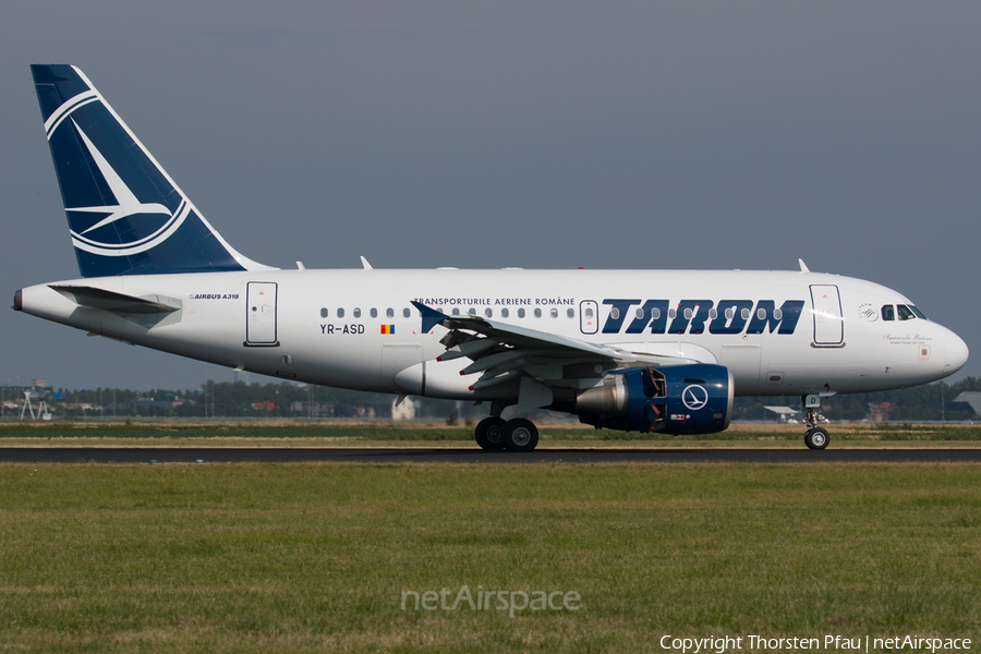TAROM Airbus A318-111 (YR-ASD) | Photo 82245