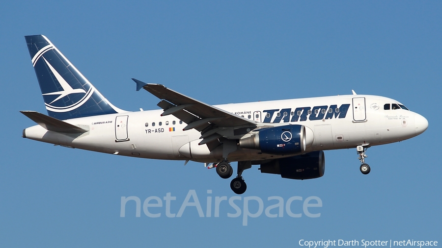 TAROM Airbus A318-111 (YR-ASD) | Photo 208796