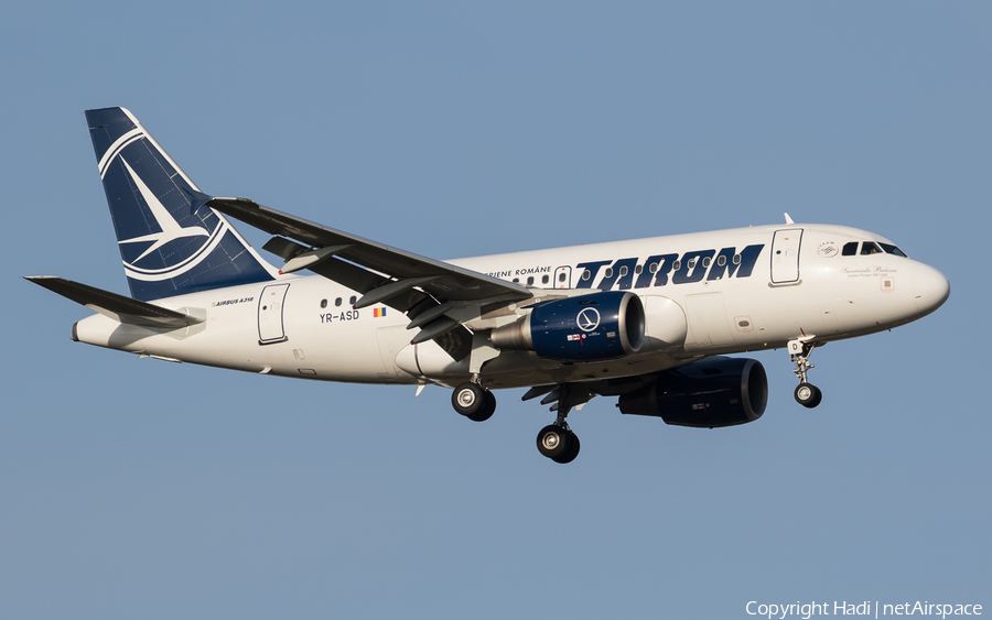 TAROM Airbus A318-111 (YR-ASD) | Photo 149968