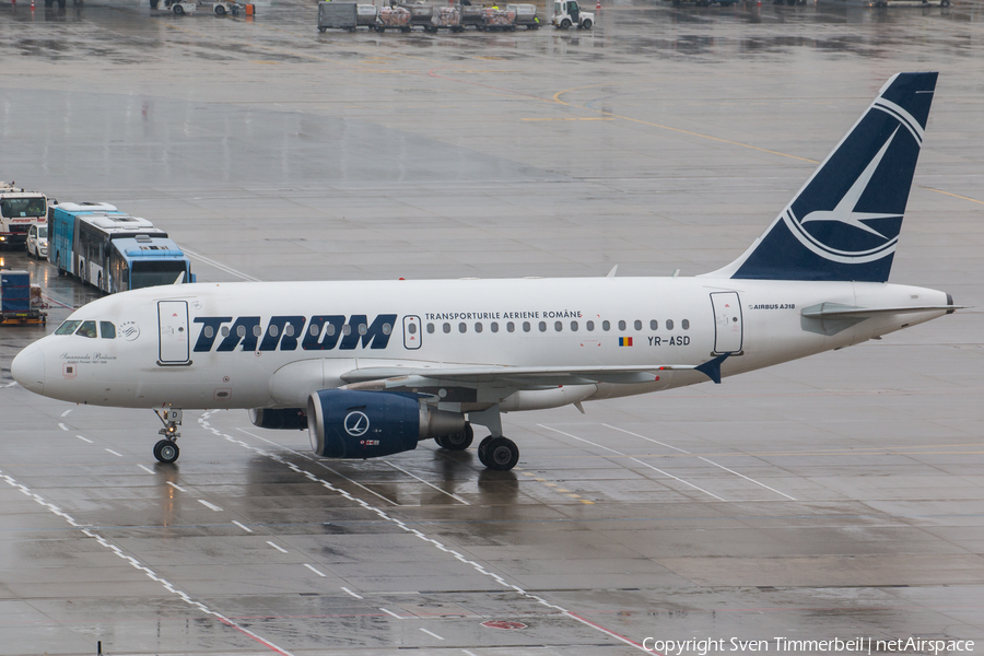 TAROM Airbus A318-111 (YR-ASD) | Photo 185641