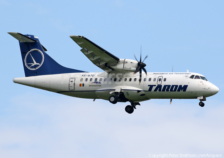 TAROM ATR 42-500 (YR-ATD) | Photo 328005