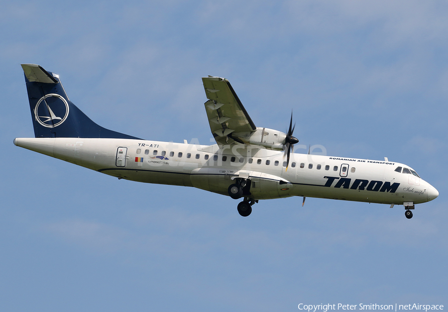 TAROM ATR 72-500 (YR-ATI) | Photo 328007