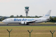 Blue Air Boeing 737-4C9 (YR-BAD) at  Brussels - International, Belgium