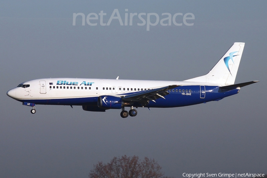 Blue Air Boeing 737-4Y0 (YR-BAE) | Photo 154671