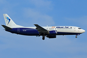 Blue Air Boeing 737-4Y0 (YR-BAE) at  Larnaca - International, Cyprus