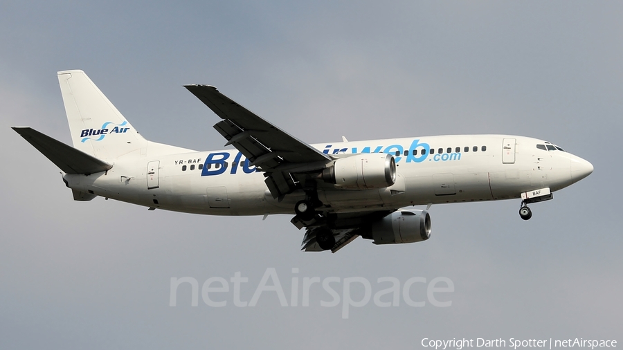Blue Air Boeing 737-322 (YR-BAF) | Photo 212349