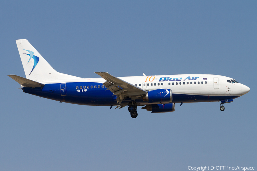 Blue Air Boeing 737-322 (YR-BAF) | Photo 507215