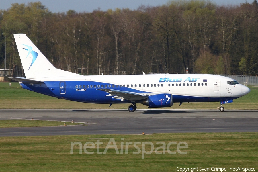 Blue Air Boeing 737-322 (YR-BAF) | Photo 154919