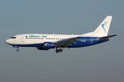 Blue Air Boeing 737-322 (YR-BAF) at  Hamburg - Fuhlsbuettel (Helmut Schmidt), Germany