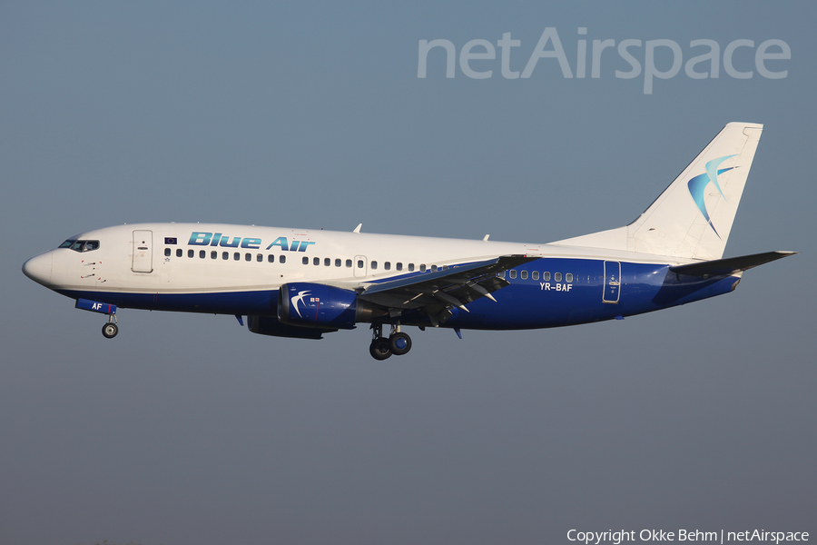 Blue Air Boeing 737-322 (YR-BAF) | Photo 157902