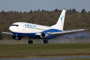 Blue Air Boeing 737-322 (YR-BAF) at  Hamburg - Fuhlsbuettel (Helmut Schmidt), Germany