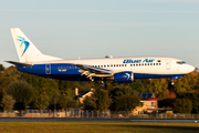 Blue Air Boeing 737-322 (YR-BAF) at  Hamburg - Fuhlsbuettel (Helmut Schmidt), Germany