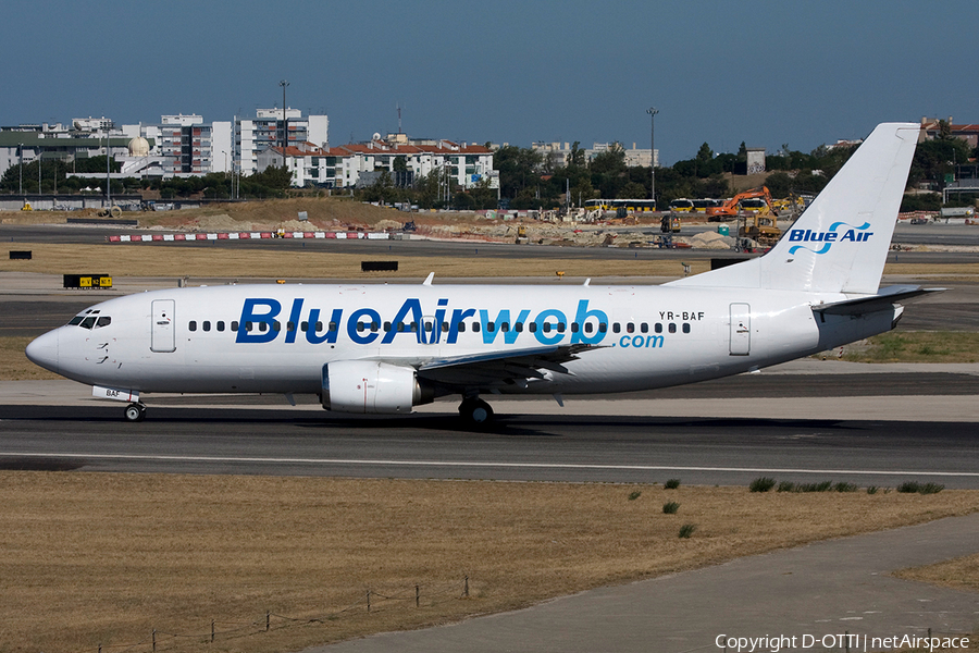 Blue Air Boeing 737-322 (YR-BAF) | Photo 268606